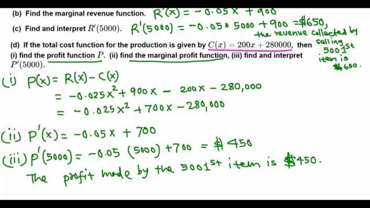 Marginal Profit Definition and Calculation Formula