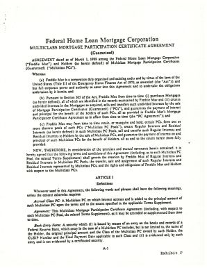 Mortgage Participation Certificate What It is How it Works