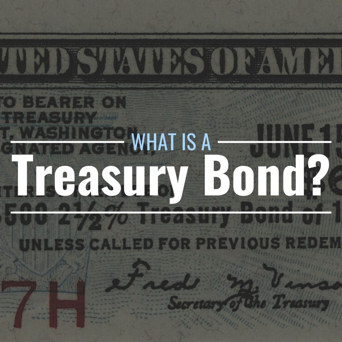 Treasury Bond Overview of U S Backed Debt Securities
