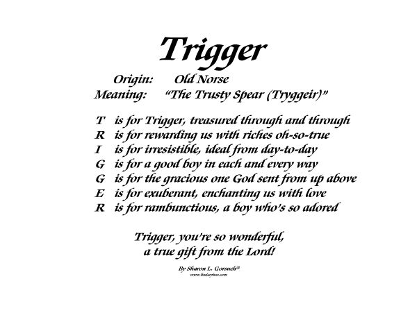 Trigger Line Meaning Benefits Example