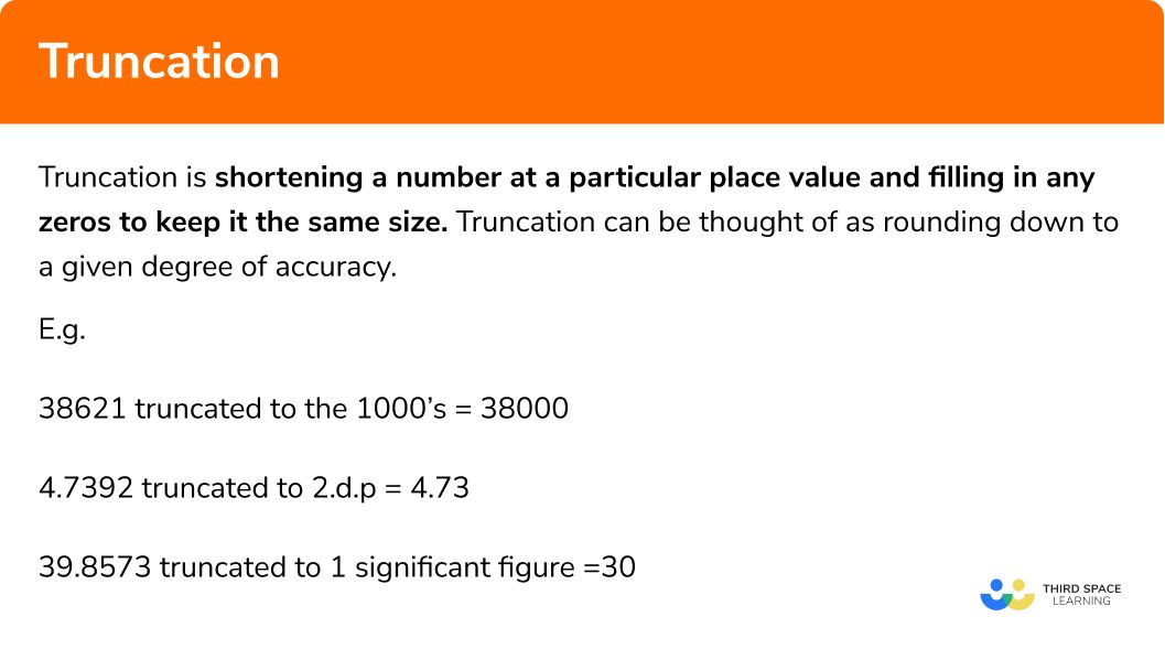 Truncation What It Is How It Works Example
