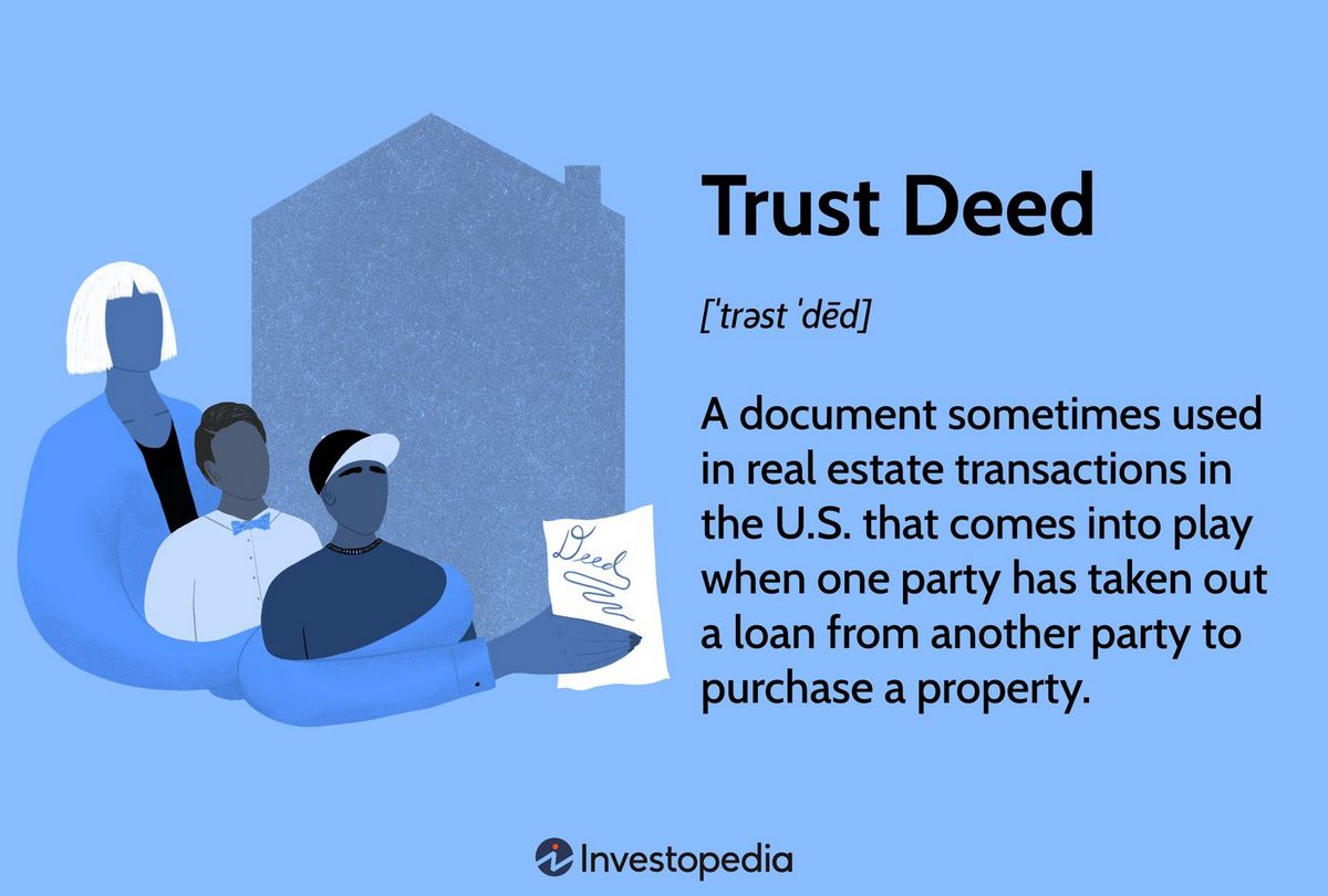 Trust Deed What It Is How It Works Example Form