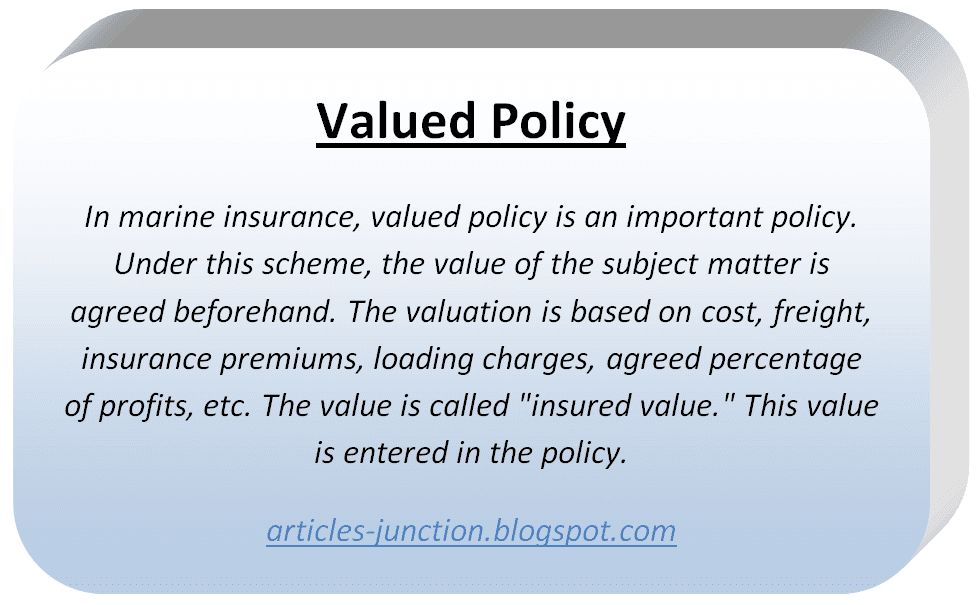 Valued Policy State What it is How it Works Controversy