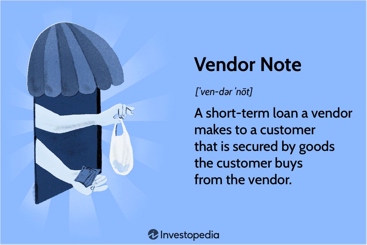 Vendor Note Meaning Terms Pros and Cons