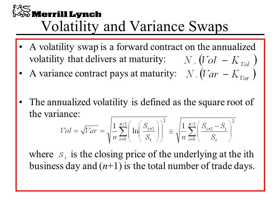 Volatility Swap What it is How it Works Example