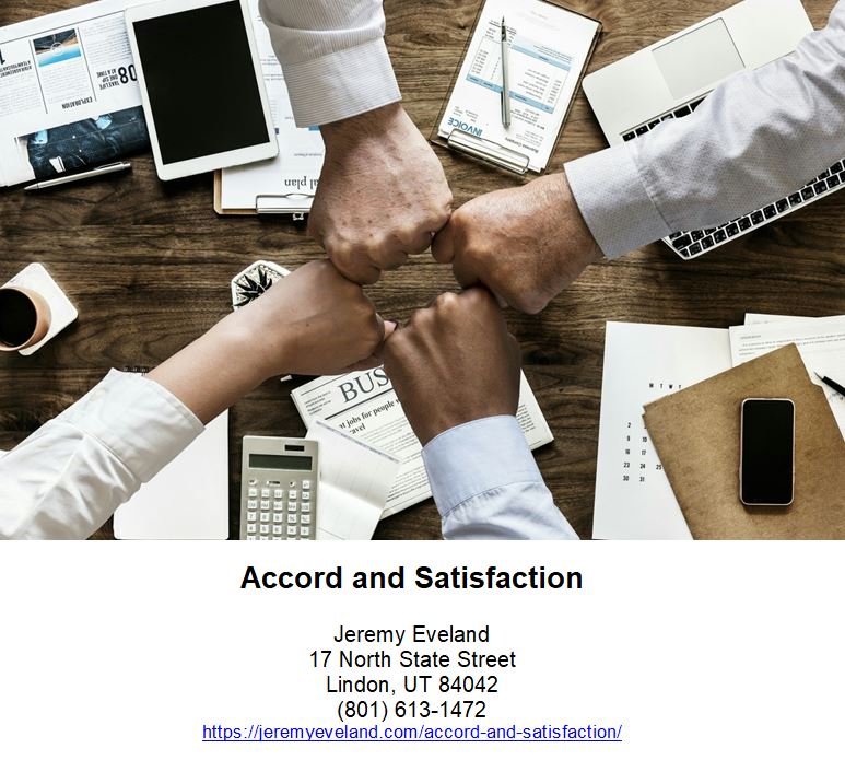 What Does Accord and Satisfaction Mean in a Legal Contract