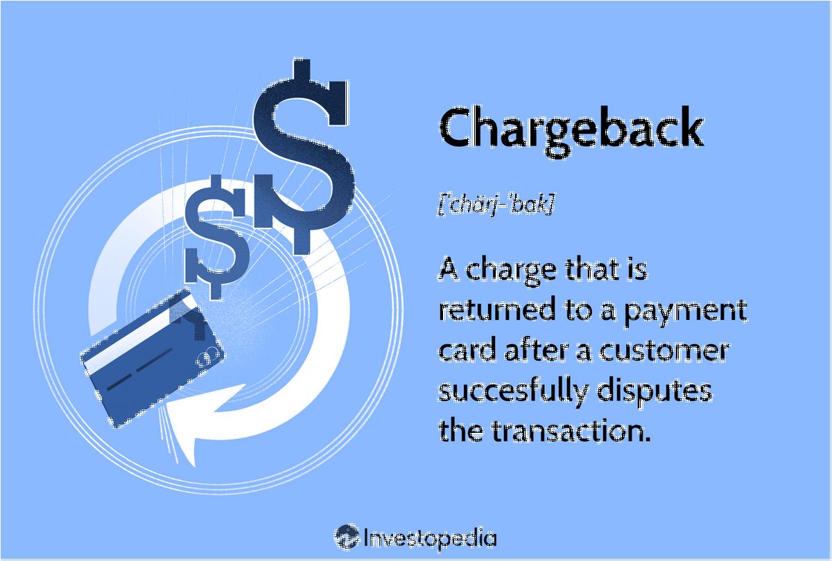 What Is a Chargeback Definition How to Dispute and Example