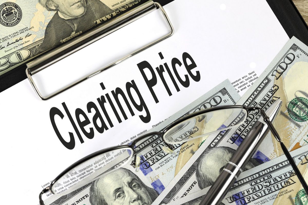 What Is a Clearing Price in Securities Products Services